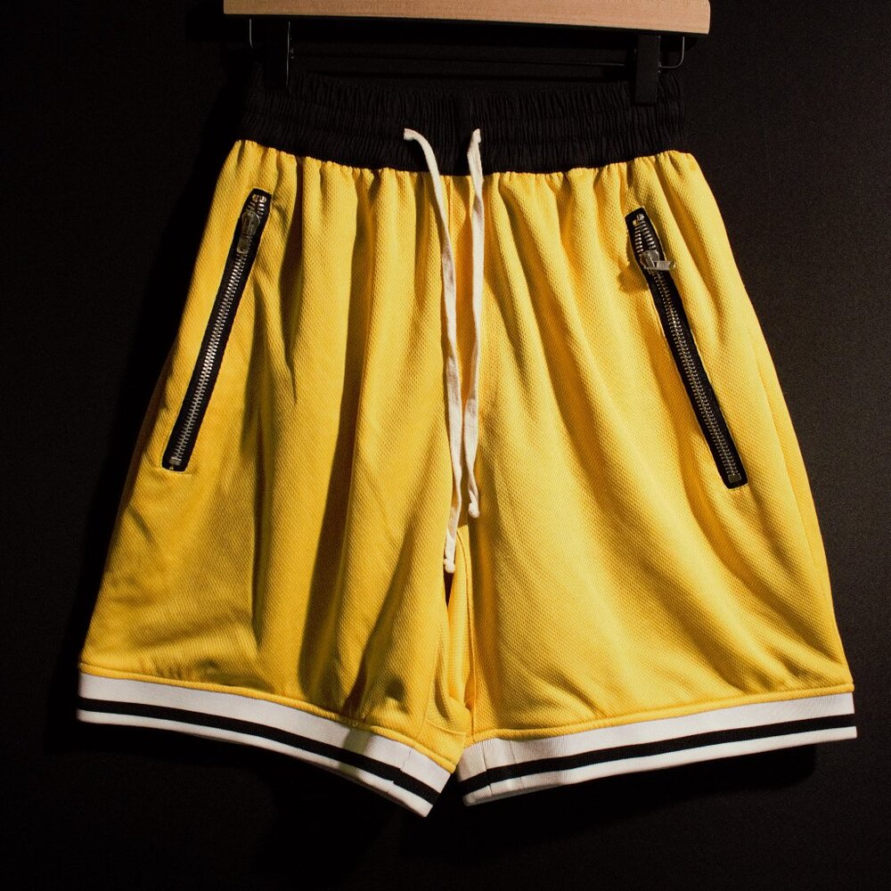 MNML | Core Basketball Shorts - Yellow | Size: L